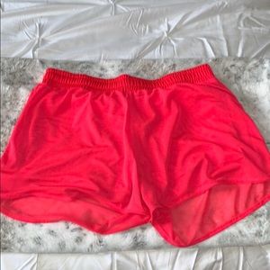 NEON PINK SHORTS